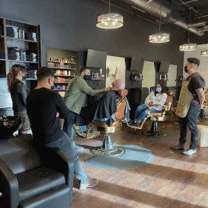 Saskatoon barber team